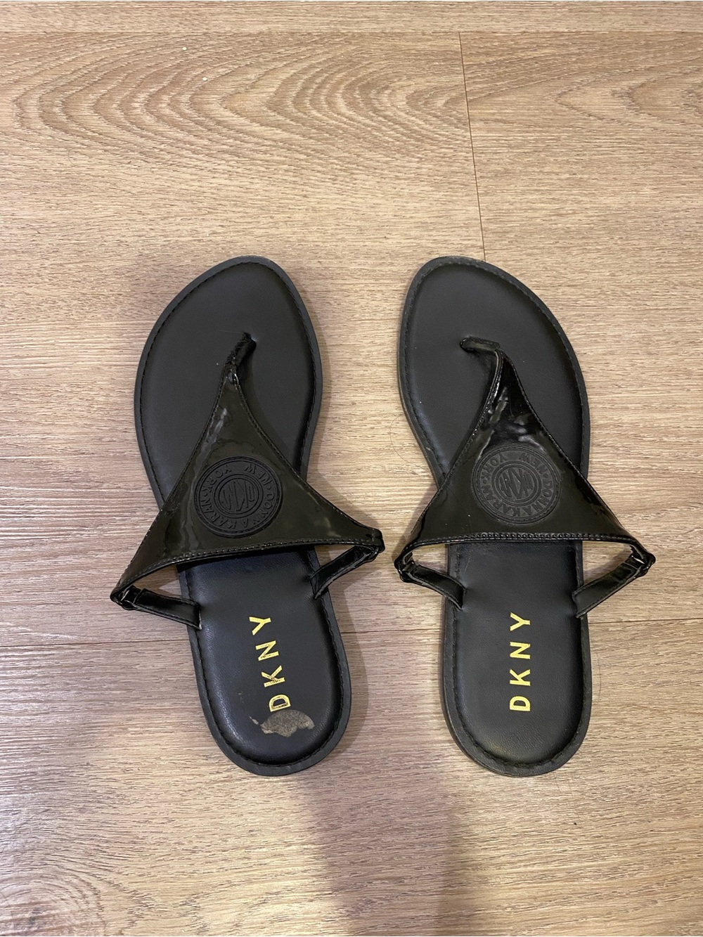 Black DKNY Sandals